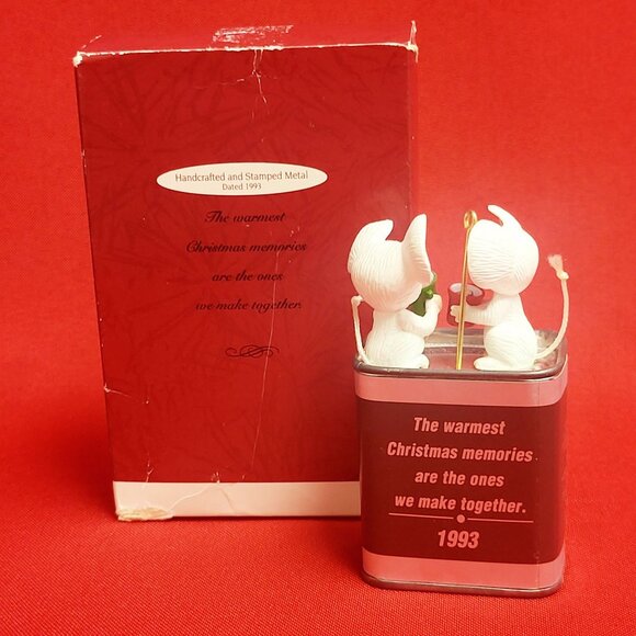Hallmark Christmas Ornament Warm and Special Friends 1993 - Picture 2 of 12